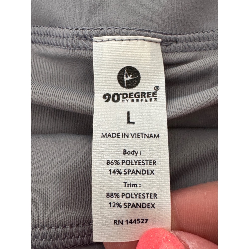 90 Degree by Reflex Womens Athletic Skort Purple Tennis Golf Skirt with Pocket L - Picture 5 of 8